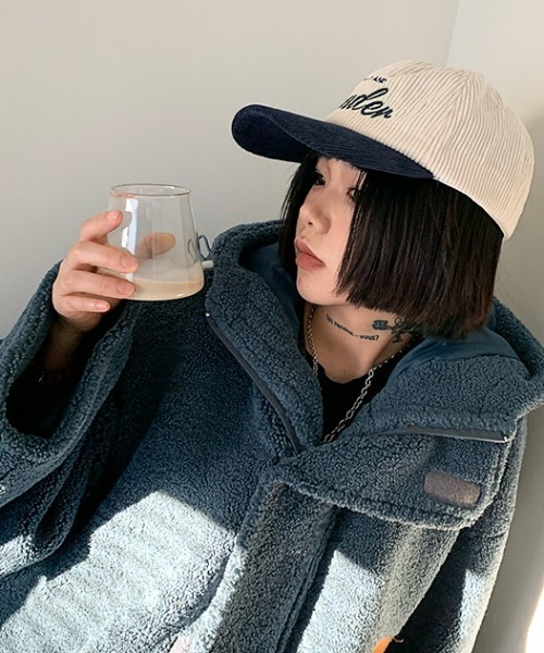 MGV(エムジーヴィー)の「コーデュロイベースボールキャップ(キャップ・メンズ・ブラック/ネイビー/ブラウン/ワイン・FREE)」の5枚目の写真