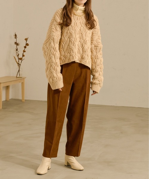 Ambre Neige（アンブルネージュ）の「マルチウェイパンツ／【WEB/EC限定商品】（サロペット/オーバーオール・レディース・ブラック/ダークブラウン/ライトブラウン・FREE）」の7枚目の写真