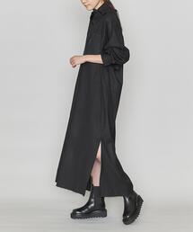 ASTRAET | <ASTRAET(アストラット)>フラノ スキッパー ワンピース(ワンピース)