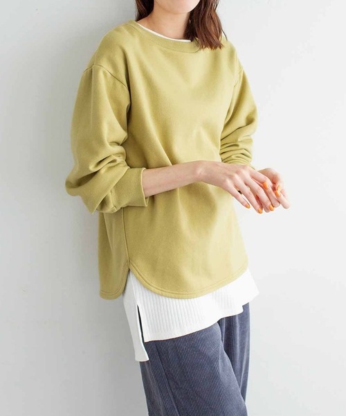 Live in comfort（リブインコンフォート）の「リブ　イン　コンフォート　きれいめに仕上げた　脚長コーデュロイワイドパンツ（その他パンツ・レディース・ベージュ/アイボリー/ブルー系その他・9/7/10/11/12/6/8）」の14枚目の写真