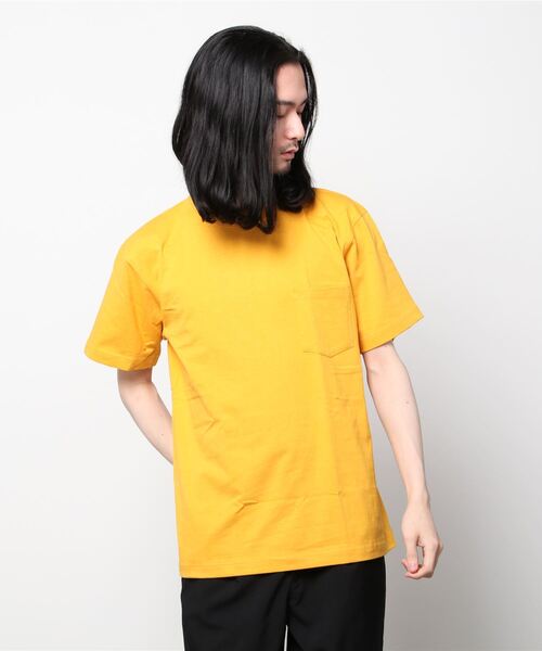HANES(ヘインズ)の「Hanes ヘインズ 半袖 Tシャツ メンズ レディース ポケT ポケット付き ユニセックス 無地(Tシャツ/カットソー・メンズ・グリーン系その他/レッド系その他/グレー/グリーン/ダークグレー/ネイビー/パープル/ホワイト/ブラック/レッド/イエロー/チャコールグレー/ブルー/グリーン系その他2・LARGE/X-LARGE/MEDIUM/SMALL/X-SMALL)」の12枚目の写真