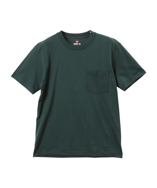 HANES(ヘインズ)の「Hanes ヘインズ 半袖 Tシャツ メンズ レディース ポケT ポケット付き ユニセックス 無地(Tシャツ/カットソー・メンズ・グリーン系その他/レッド系その他/グレー/グリーン/ダークグレー/ネイビー/パープル/ホワイト/ブラック/レッド/イエロー/チャコールグレー/ブルー/グリーン系その他2・LARGE/X-LARGE/MEDIUM/SMALL/X-SMALL)」の18枚目の写真