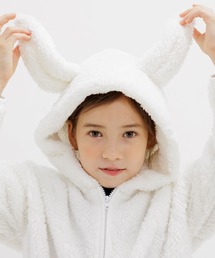 Bee des Bee | ふわもこボア 耳付きパーカー(その他アウター)