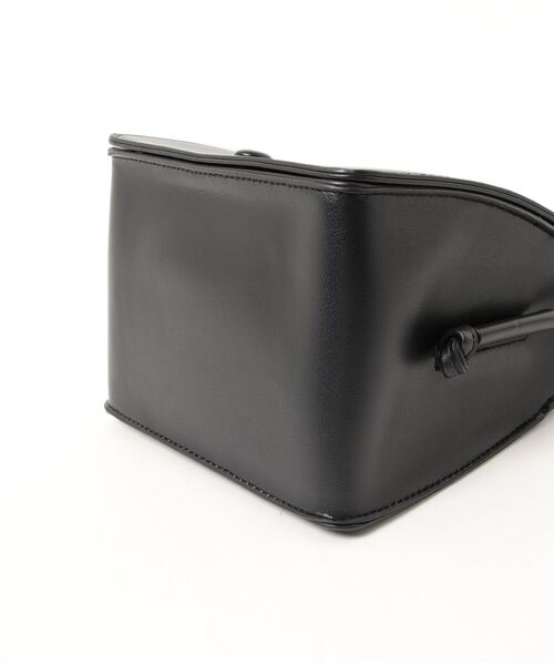 CPCM（シーピーシーエム）の「ボックスミニショルダーバッグ（ショルダーバッグ・レディース・オレンジ/ブラック/アイボリー・FREE）」の5枚目の写真