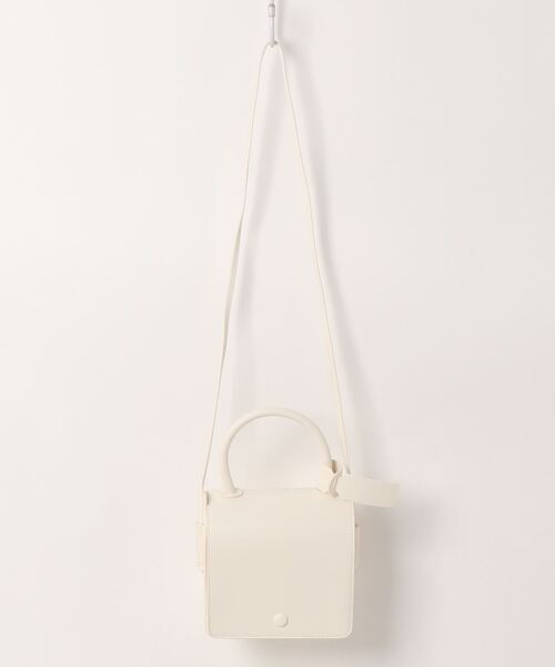 CPCM（シーピーシーエム）の「ボックスミニショルダーバッグ（ショルダーバッグ・レディース・オレンジ/ブラック/アイボリー・FREE）」の10枚目の写真