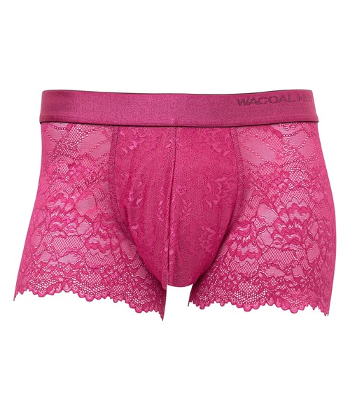 WACOAL MEN（ワコールメン）の「グッドデザイン賞受賞　「レースボクサー」　前閉じ（ボクサーパンツ・メンズ・ブラック/ネイビー/ブラウン/レッド/サックスブルー/マスタード/グリーン/ピンク系その他/サーモンピンク・M/L）」の7枚目の写真