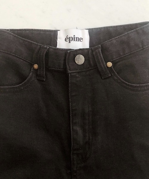epine（エピヌ）の「スキニーデニムパンツ（デニムパンツ・レディース・ブルー・M）」の3枚目の写真