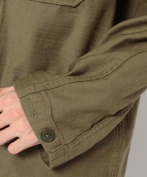 AVIREX(アヴィレックス)の「ユーティリティー シャツ ポスターパッチ / LONG SLEEVE UTILITY SHIRT "POSTER PATCH" / アヴィレックス / AVIREX(シャツ/ブラウス・メンズ・キナリ/ブラック系その他/オリーブ/カモフラージュ・MEDIUM/LARGE/X-LARGE/XX-LARGE)」の20枚目の写真