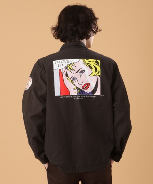 AVIREX(アヴィレックス)の「ユーティリティー シャツ ポスターパッチ / LONG SLEEVE UTILITY SHIRT "POSTER PATCH" / アヴィレックス / AVIREX(シャツ/ブラウス・メンズ・キナリ/ブラック系その他/オリーブ/カモフラージュ・MEDIUM/LARGE/X-LARGE/XX-LARGE)」の3枚目の写真