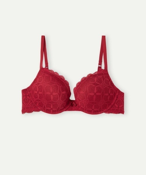 完売品intimissimi ブラセット 盛りブラ 75B・S 赤 - メルカリ
