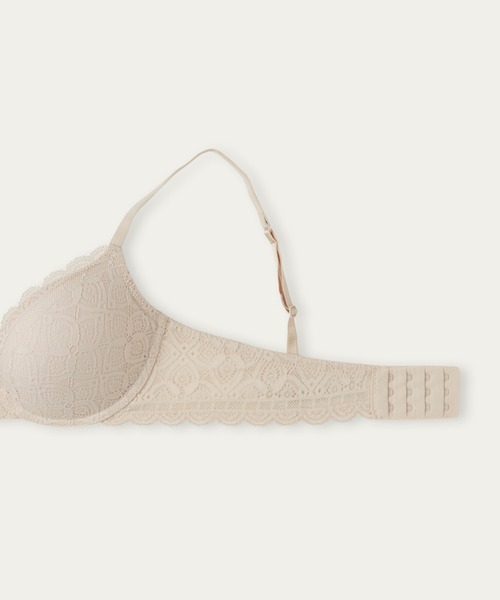 Intimissimi(インティミッシミ)の「Elettra レース スーパープッシュアップブラ(ブラジャー・レディース・キナリ/ブルー/ブラック/レッド・80B/75C/75B/70B/80C/70C/75D/85B)」の15枚目の写真