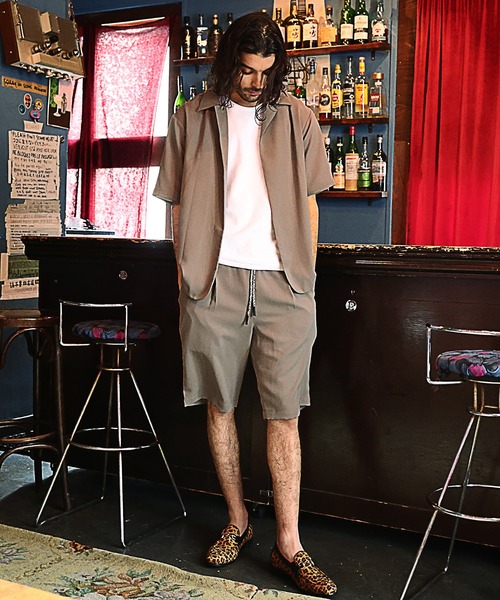 RATTLE TRAP（ラトルトラップ）の「【セットアップ対応】ジョーゼットショートパンツ（その他パンツ・メンズ・ブラック/グレイッシュベージュ・S/M/L）」の11枚目の写真