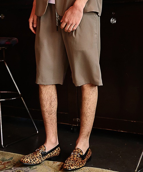 RATTLE TRAP（ラトルトラップ）の「【セットアップ対応】ジョーゼットショートパンツ（その他パンツ・メンズ・ブラック/グレイッシュベージュ・S/M/L）」の17枚目の写真