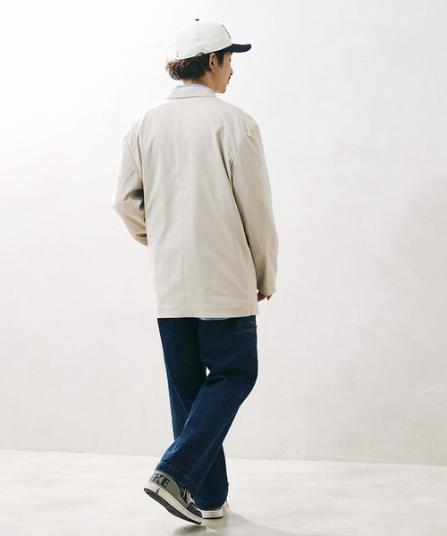 JOURNAL STANDARD relume（ジャーナルスタンダード　レリューム）の「RELAX オーバーサイズジャケット（テーラードジャケット・メンズ・ブラック/ブラウン/ナチュラル・MEDIUM/LARGE）」の14枚目の写真
