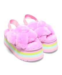 UGG | UGG W DISCO KNOT SLIDE / アグ ディスコ ノット スライド(サンダル)