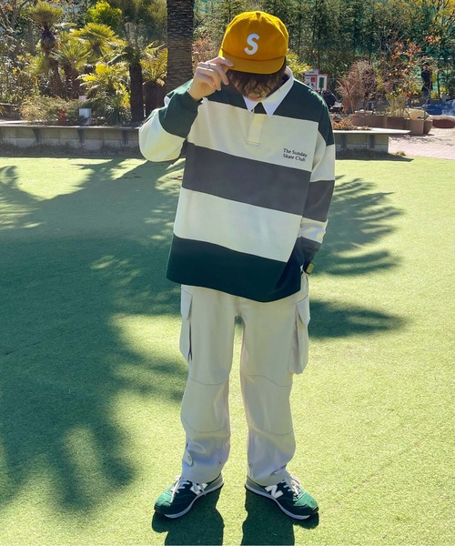 WEGO(ウィゴー)の「WEGO/M-47 ワイドパンツ(カーゴパンツ・メンズ・ライトグレー/カーキ/ロイヤルブルー・MEDIUM/LARGE)」の13枚目の写真