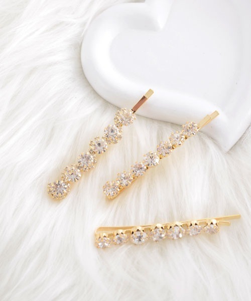 JADIORクリスタルヘアピン すぐ届くDIOR ディオール ヘアピン J'ADIOR