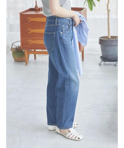 AMERICAN HOLIC（アメリカンホリック）の「ストレートパンツ（デニムパンツ・レディース・インディゴブルー/ナチュラル・S/M/L）」の11枚目の写真