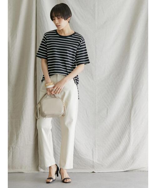 AMERICAN HOLIC（アメリカンホリック）の「ストレートパンツ（デニムパンツ・レディース・インディゴブルー/ナチュラル・S/M/L）」の14枚目の写真