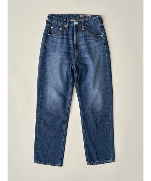 AMERICAN HOLIC（アメリカンホリック）の「ストレートパンツ（デニムパンツ・レディース・インディゴブルー/ナチュラル・S/M/L）」の6枚目の写真