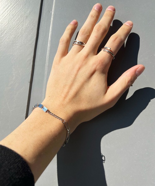 B.R.U（ブル）の「マルチデザインブレスレット（ブレスレット・レディース・シルバー・FREE）」の6枚目の写真