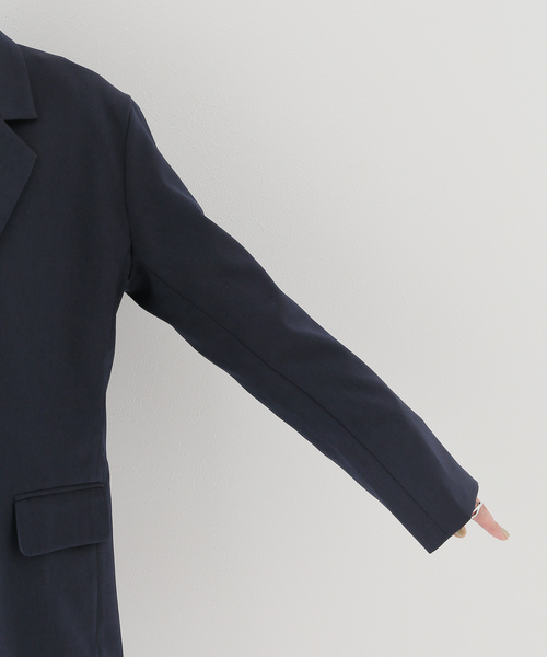 JOINT WORKS(ジョイントワークス)の「J-オーバーサイズテーラードジャケット(テーラードジャケット・レディース・ネイビー/グレー・FREE)」の13枚目の写真