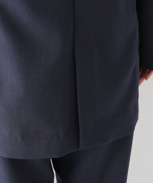 JOINT WORKS(ジョイントワークス)の「J-オーバーサイズテーラードジャケット(テーラードジャケット・レディース・ネイビー/グレー・FREE)」の18枚目の写真