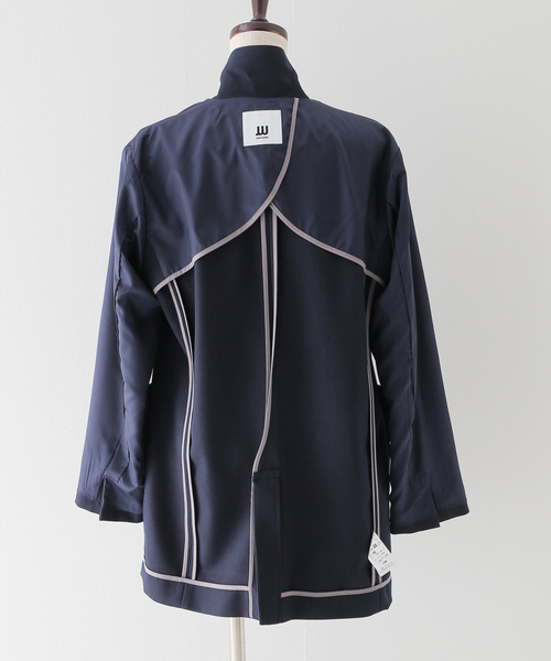 JOINT WORKS(ジョイントワークス)の「J-オーバーサイズテーラードジャケット(テーラードジャケット・レディース・ネイビー/グレー・FREE)」の20枚目の写真