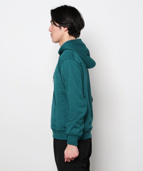 THE STANDARD(ザスタンダード)の「WEGO/【セットアップ対応商品】スタンダードプルオーバーパーカ(パーカー・メンズ・オレンジ/グリーン/ブラック/杢グレー/オフホワイト/ネイビー・SMALL/MEDIUM/LARGE)」の7枚目の写真