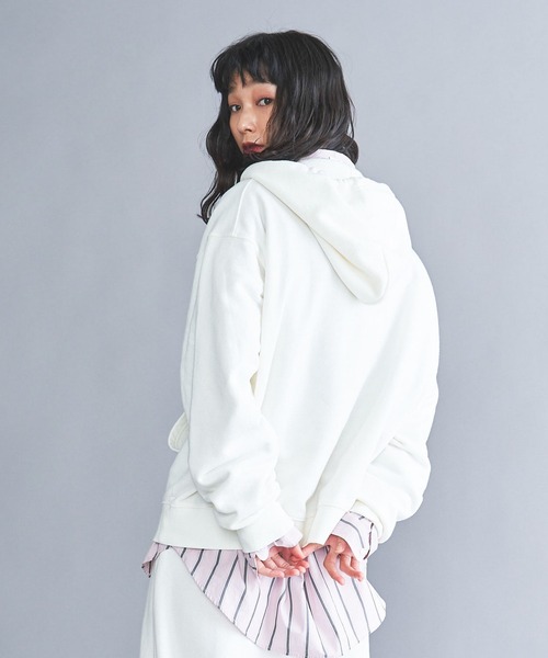 THE STANDARD(ザスタンダード)の「WEGO/【セットアップ対応商品】スタンダードプルオーバーパーカ(パーカー・メンズ・オレンジ/グリーン/ブラック/杢グレー/オフホワイト/ネイビー・SMALL/MEDIUM/LARGE)」の15枚目の写真