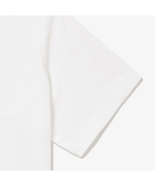 LACOSTE L!VE（ラコステライブ）の「ラコステライブ ソリッドクルーネックTシャツ（Tシャツ/カットソー・メンズ・ブラック/ホワイト/ブルー/ピンク・XS/M/L/LL/S）」の12枚目の写真