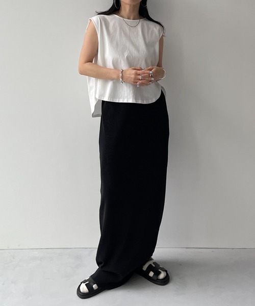 CHIRARISM tank top / レイヤードにもってこいなチラリズムタンク