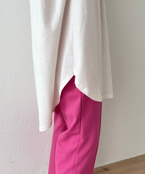 wee9s（ウィークス）の「CHIRARISM tank top / レイヤードにもってこいなチラリズムタンクトップ（タンクトップ・レディース・ブラック/グリーン/アイボリー/グレー・FREE/SHORT）」の16枚目の写真