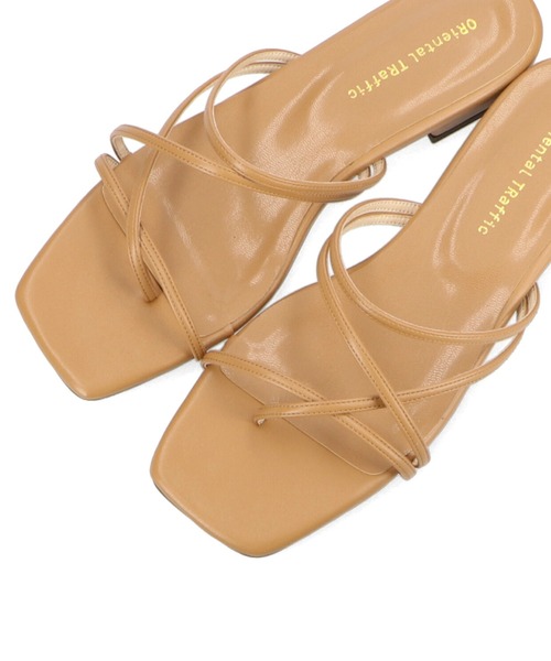 ORiental TRaffic by yuri（オリエンタルトラフィックバイユリ）の「新色追加 ZOZOTOWN限定 クロスストラップトングフラットサンダル/21293（サンダル・レディース・ホワイト/ブラック/ブラウン/シルバー・LL/S/M/L）」の16枚目の写真