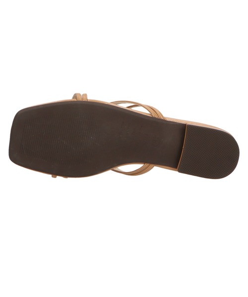 ORiental TRaffic by yuri（オリエンタルトラフィックバイユリ）の「新色追加 ZOZOTOWN限定 クロスストラップトングフラットサンダル/21293（サンダル・レディース・ホワイト/ブラック/ブラウン/シルバー・LL/S/M/L）」の17枚目の写真