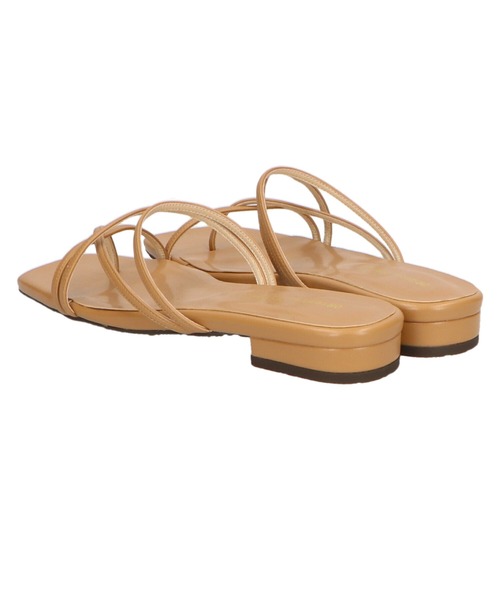 ORiental TRaffic by yuri（オリエンタルトラフィックバイユリ）の「新色追加 ZOZOTOWN限定 クロスストラップトングフラットサンダル/21293（サンダル・レディース・ホワイト/ブラック/ブラウン/シルバー・LL/S/M/L）」の20枚目の写真