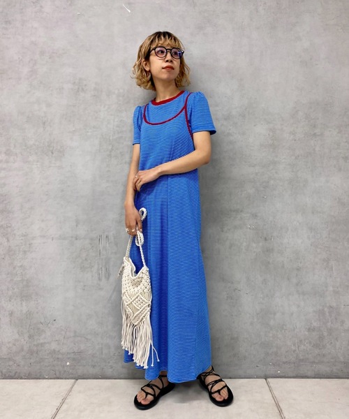 CIAOPANIC（チャオパニック）の「マクラメ編みショルダーバッグ（ショルダーバッグ・レディース・ホワイト/キャメル・FREE）」の15枚目の写真