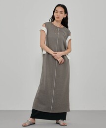 CITY TOKYO | サイドカラーラインニットワンピ(ワンピース)