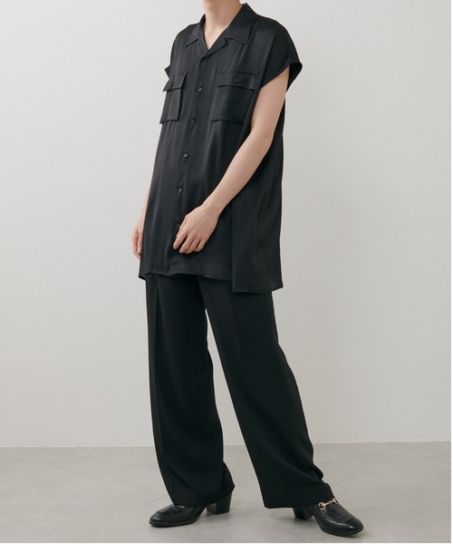 Lui's（ルイス）の「【SILLIS / シリス】 ノースリーブシャツ（シャツ/ブラウス・メンズ・ブラック/グレー・44/46）」の19枚目の写真