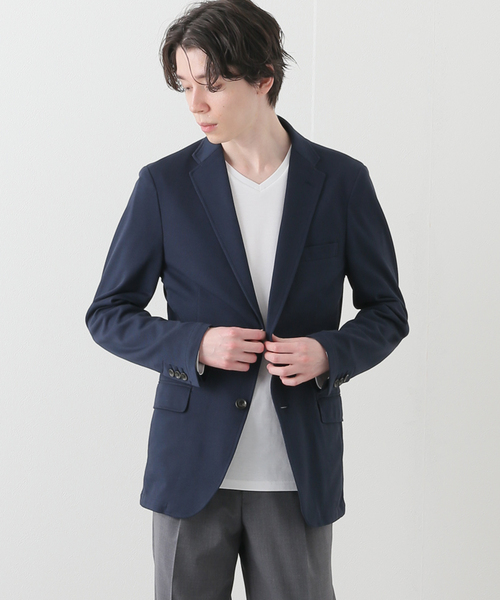 B.C STOCK(ベーセーストック)の「サーフニットJK(その他アウター・メンズ・ネイビー/ダークブルー・SMALL/MEDIUM/LARGE)」の1枚目の写真
