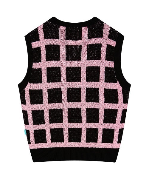 87mm（87mm）の「【87MM / Mmlg】NET KNIT VEST / パルチムエムエム Mmlg ネット ニット ベスト（ベスト・レディース・グリーン/ブラック・FREE）」の7枚目の写真