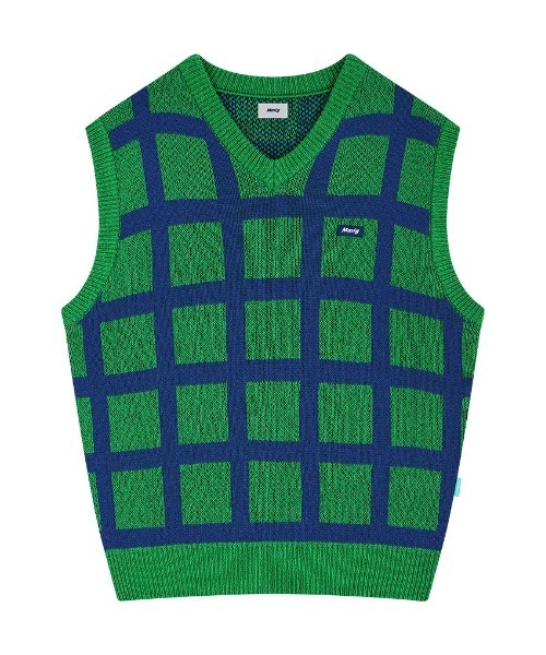 ベスト・ジレ 87MM [Mmlg] MM KNIT VEST 4FT524 87MM / Mmlg】NET KNIT VEST / パルチムエムエム Mmlg ネット