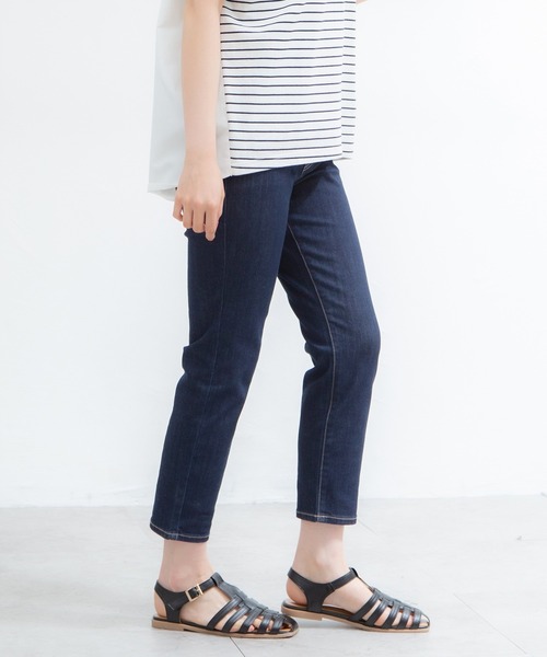 Honeys(ハニーズ)の「デニムスキニー(股下61cm)(デニムパンツ・レディース・ライトインディゴブルー/ワンウォッシュ・LL/SS/S/M/L)」の19枚目の写真