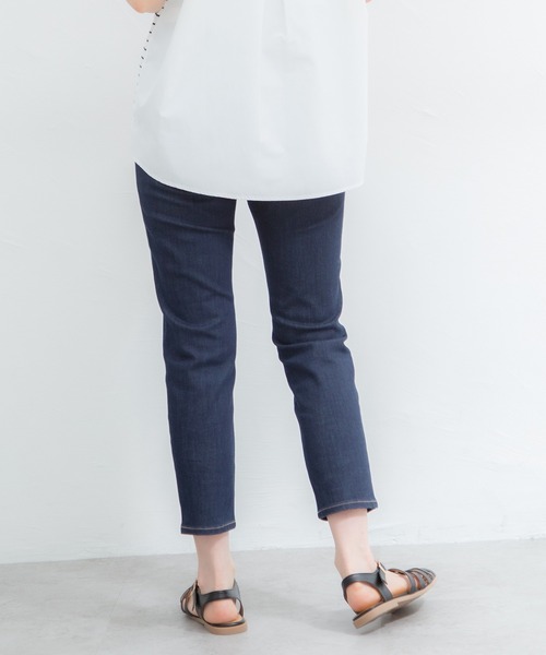 Honeys(ハニーズ)の「デニムスキニー(股下61cm)(デニムパンツ・レディース・ライトインディゴブルー/ワンウォッシュ・LL/SS/S/M/L)」の20枚目の写真