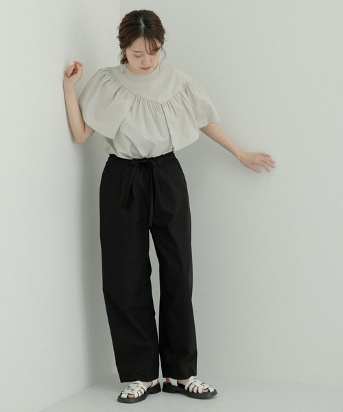 LAATO(ラート)の「BONTAN EASY PANTS(その他パンツ・レディース・ブラック/オレンジ/ストライプ・FREE)」の20枚目の写真