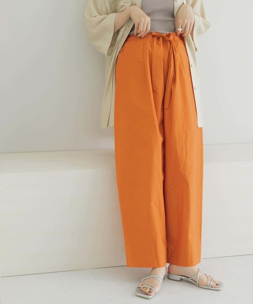 LAATO(ラート)の「BONTAN EASY PANTS(その他パンツ・レディース・ブラック/オレンジ/ストライプ・FREE)」の22枚目の写真