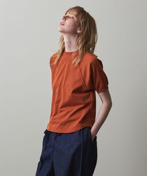 Steven Alan(スティーブンアラン)の「<Steven Alan>HIGH GAUGE SWEAT PULLOVER/トップス(Tシャツ/カットソー・レディース・ライトグレー/ブラック/オレンジ・FREE)」の3枚目の写真