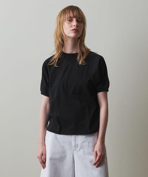 Steven Alan(スティーブンアラン)の「<Steven Alan>HIGH GAUGE SWEAT PULLOVER/トップス(Tシャツ/カットソー・レディース・ライトグレー/ブラック/オレンジ・FREE)」の2枚目の写真