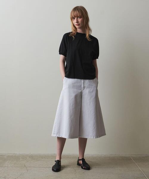Steven Alan(スティーブンアラン)の「<Steven Alan>HIGH GAUGE SWEAT PULLOVER/トップス(Tシャツ/カットソー・レディース・ライトグレー/ブラック/オレンジ・FREE)」の8枚目の写真