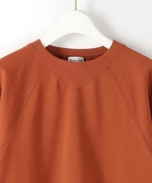 Steven Alan(スティーブンアラン)の「<Steven Alan>HIGH GAUGE SWEAT PULLOVER/トップス(Tシャツ/カットソー・レディース・ライトグレー/ブラック/オレンジ・FREE)」の20枚目の写真
